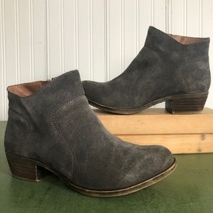 Lucky Brand Brolley Suede Ankle Booties